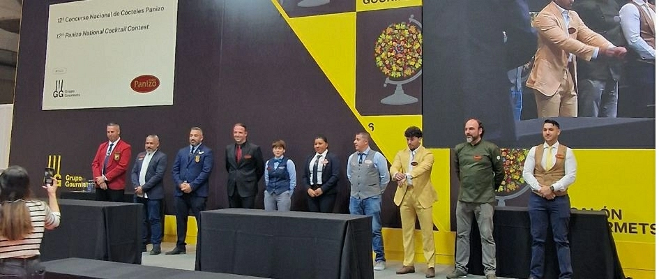 Finalistas del 13º Concurso Nacional de Cócteles Panizo