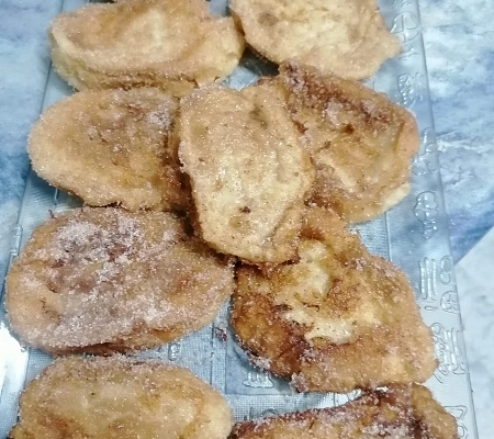 Torrijas de crema orujo
