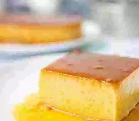 Flan de Crema de Orujo Panizo y leche condensada