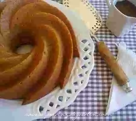 Bizcocho de Crema de Orujo y Caramelo