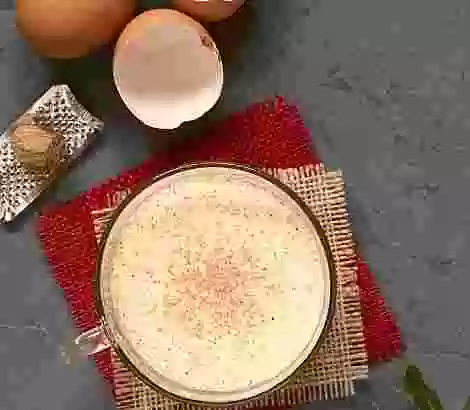 Ponche de huevo y Caramelorujo Panizo