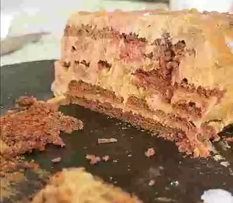 Chocotorta con Licor de Crema con Orujo Panizo