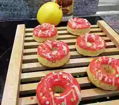 DONUTS DE CREMA DE ORUJO Y LIMÓN