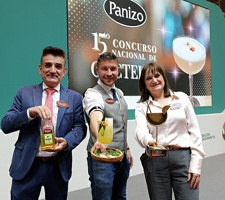 El bartender mallorquín, Gabriel Ramón Marí, con su cóctel De Zamora a Jalisco, mejor cóctel Paniz