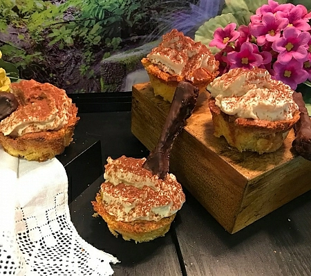 Torrijas de Licor de Crema con Orujo Panizo en texturas